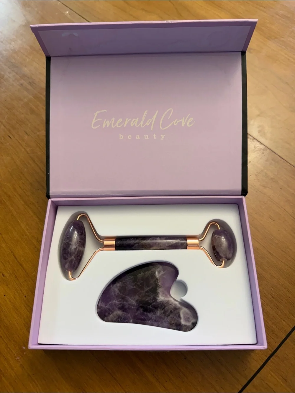 Emerald Cove Beauty Amethyst Facial Spa Set